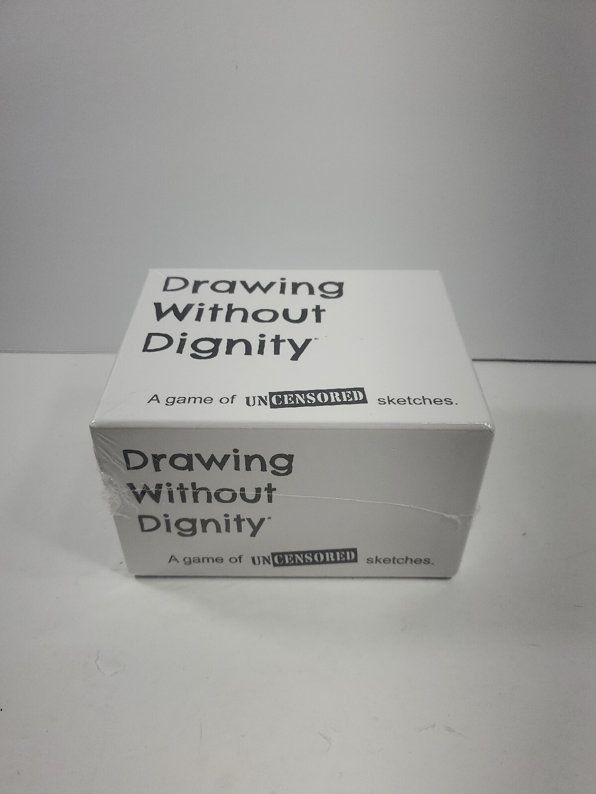 Drawing Without Dignity Game Uncensored Sketches Ages 17+ NEW Sealed