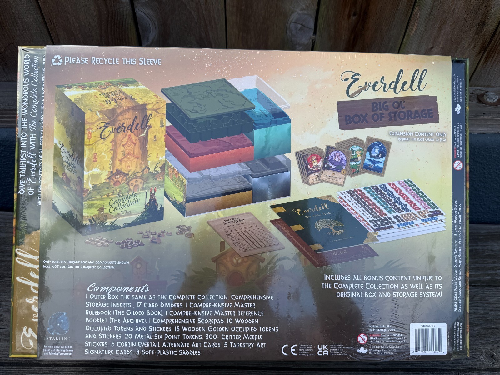 Starling Games EVERDELL: BIG OL’ BOX OF STORAGE, 1st Ed. *NIB*