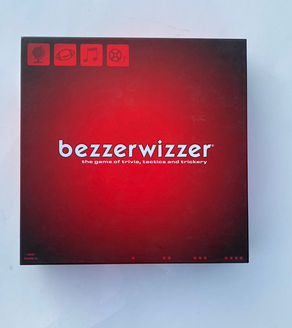 Mattel R1886 Bezzerwizzer Trivia Board Game – Red Open Box Free Shipping See Pic