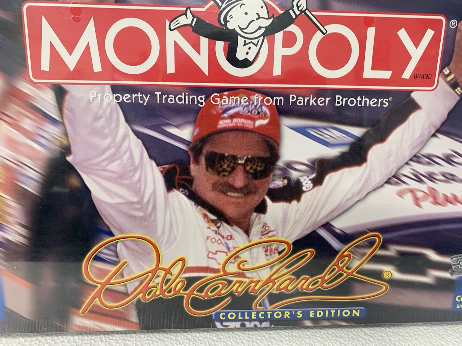Sealed Vintage Monopoly Nascar Dale Earnhardt Collector’s Edition Board Game