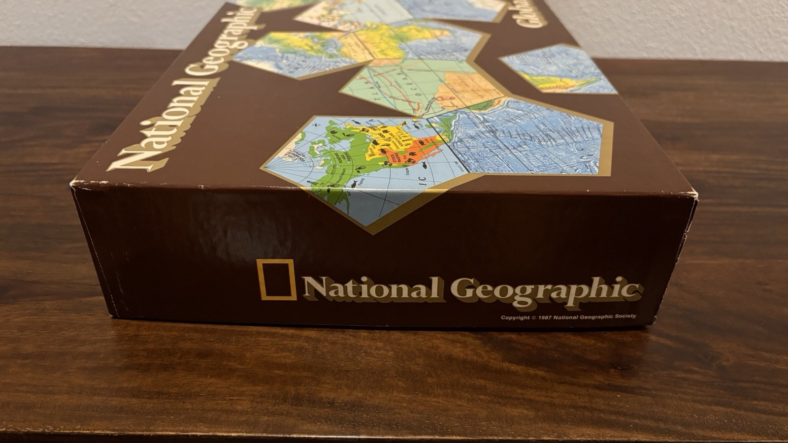 National Geographic Global Pursuit Geography Board Game Complete 1987 USA