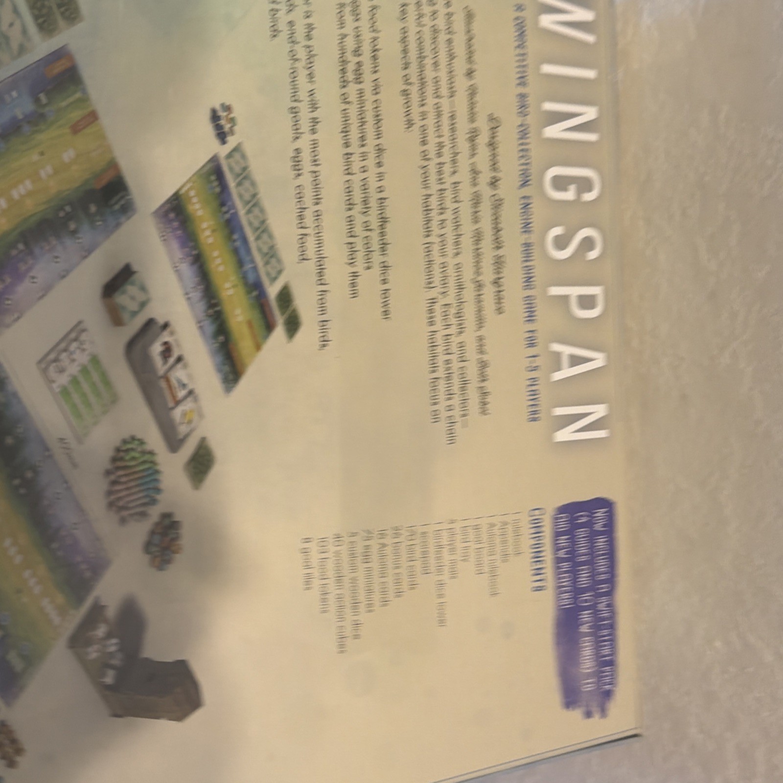 New! Sealed ! WINGSPAN Board Game Stonemaier Games STM910 2019 bird lovers