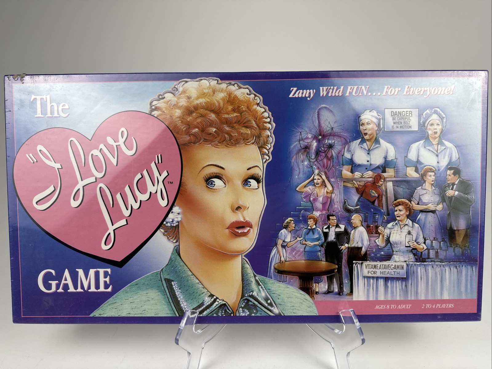 The I Love Lucy Board Game 2-4 Players New Factory Sealed Talicor Free Shipping!