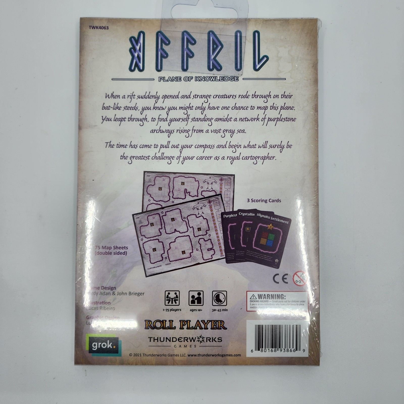 Thunderworks Games – Cartographers: Map Pack 2, Affril