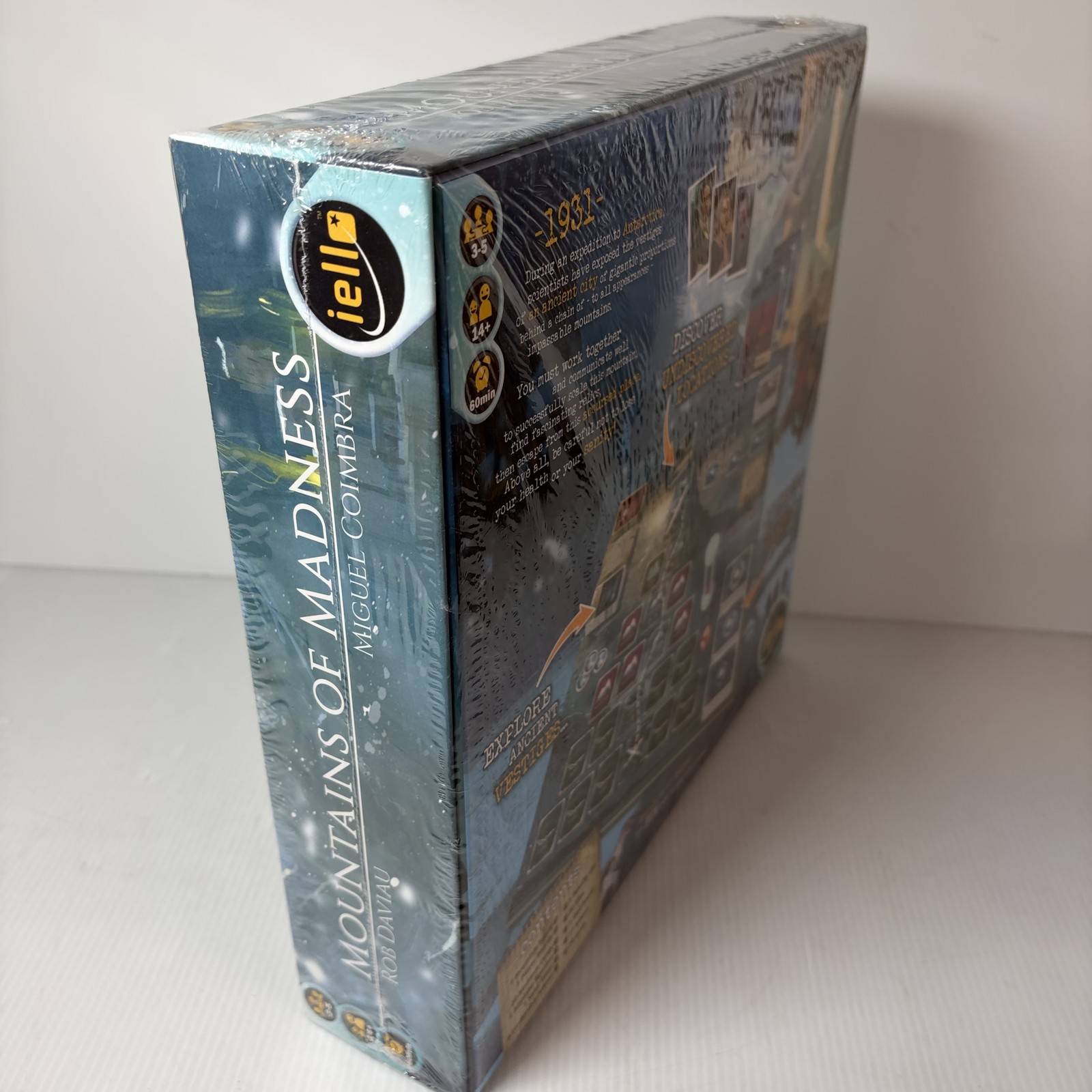 Mountains of Madness Board Game IELLO Sealed Rob Daviau Cooperative