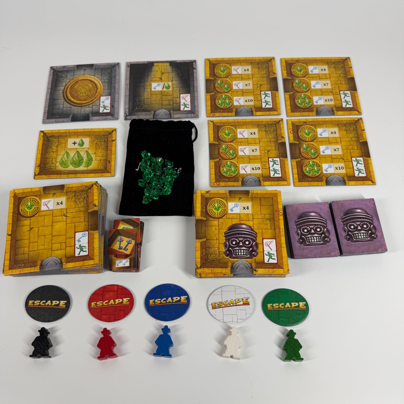 The Curse of the Temple Queen Games Incomplete Missing Dice & Timer