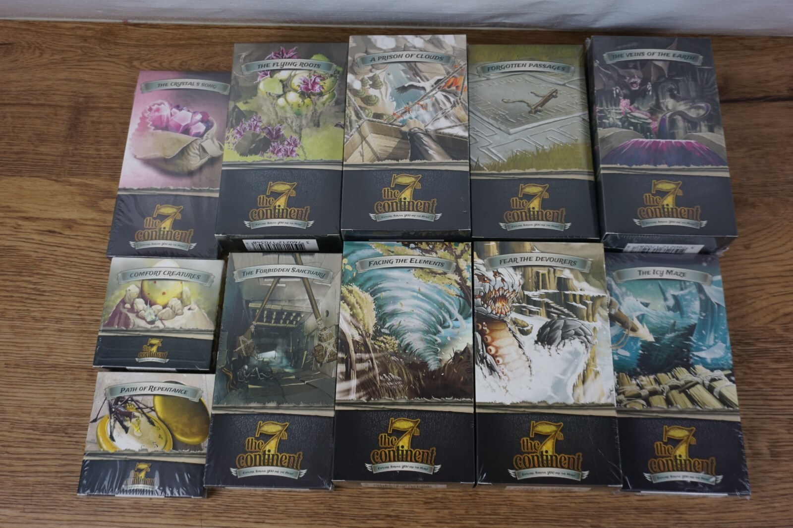 NEW SEALED – 7th Continent all expansions bundle (11 expansions) Serious Poulp
