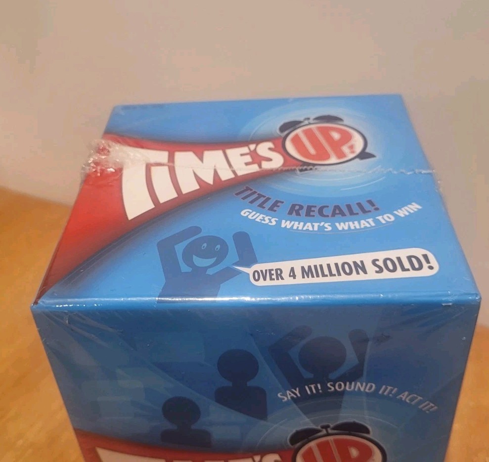 TIME’S UP Title Recall NEW SEALED 2017 Age 12+ R & R GAMES INC.