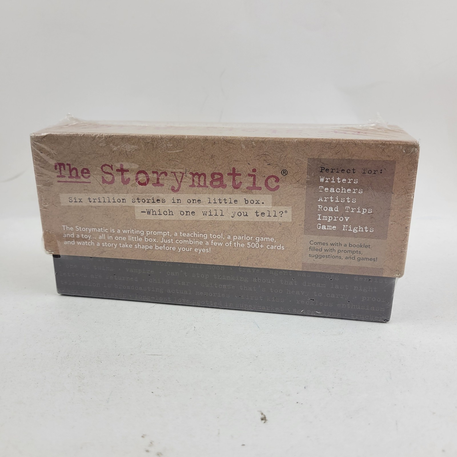The Storymatic 2004 6 Trillion Stories Writing Prompt Teaching Tool 500+ Cards