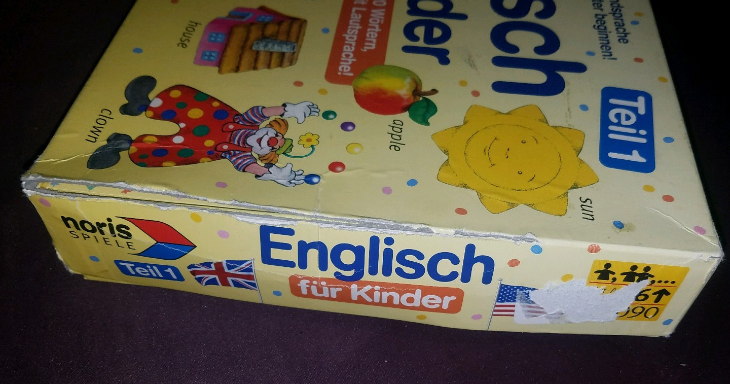English fur Kinder Learn German for Children Noris Spiele Teil 1 2000