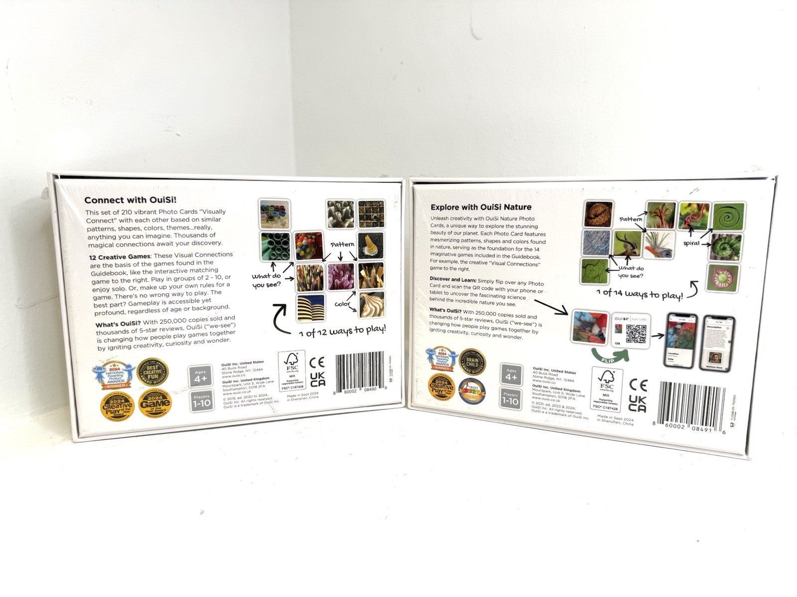Ouisi (2) Photo Cards & Games “Ignite a Sense of Connection and Wonder” – NEW