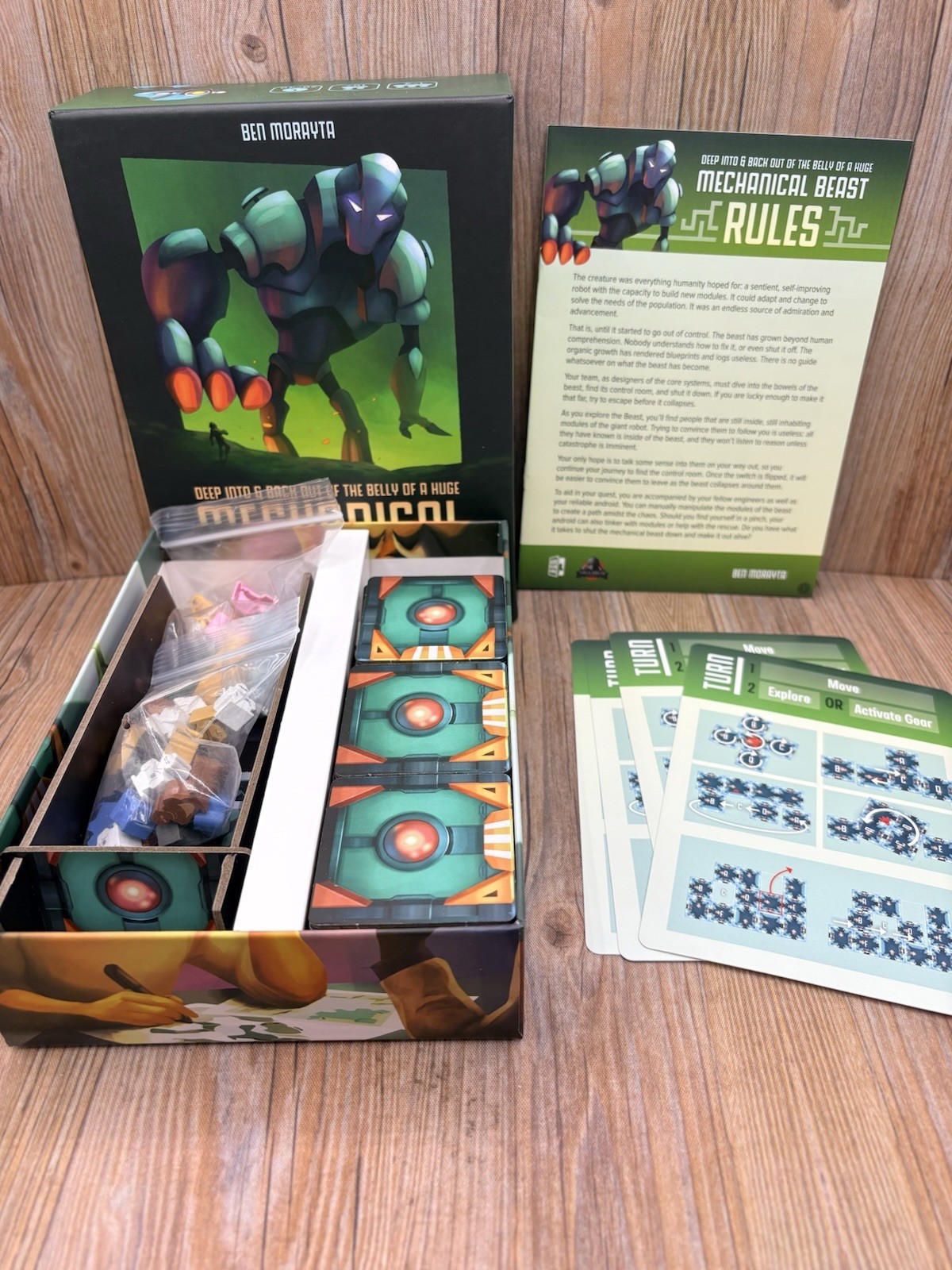 Side Room Board Game Mechanical Beast – Side Room Games Ben Morayta