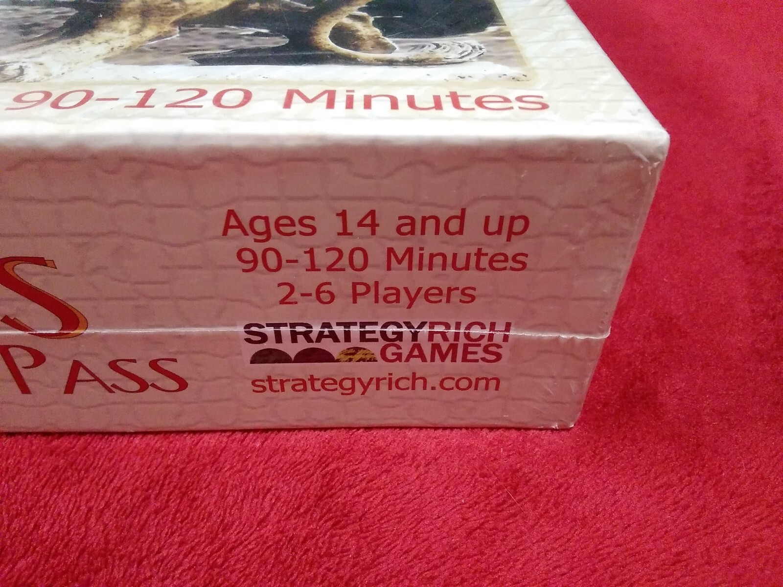 Crossroads at Darklion Pass Board Game 2009 Strategy Rich Games New Sealed