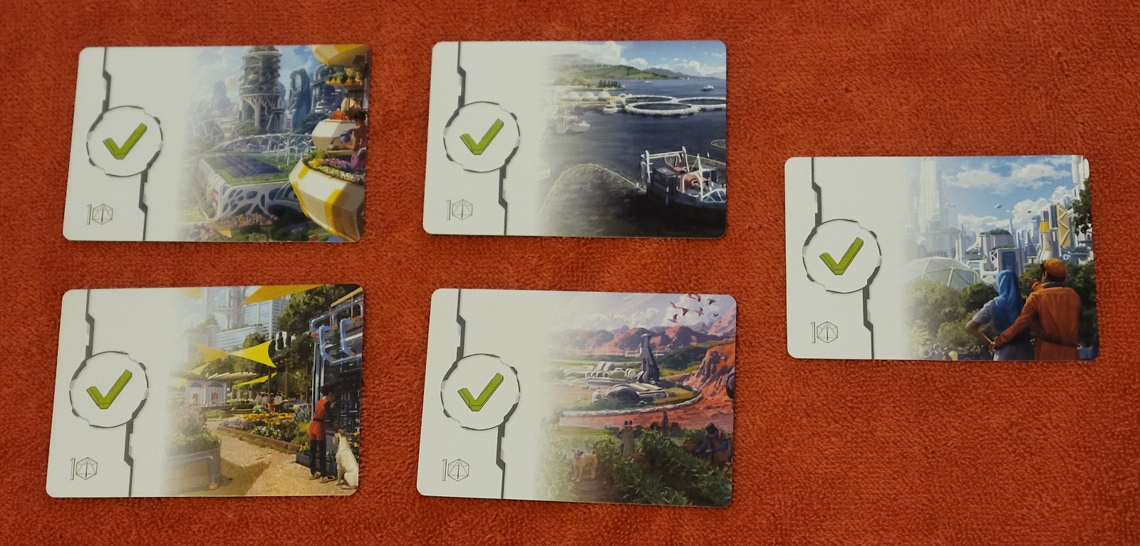 SOLAR GARDENS 2025 GenCon Promo Cards (Assistance Art Cards)