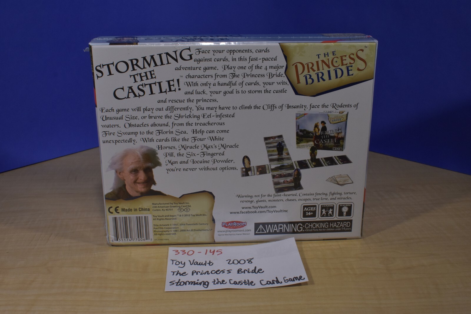 Toy Vault 2008 Princess Bride Card Game New in Box(330-145)
