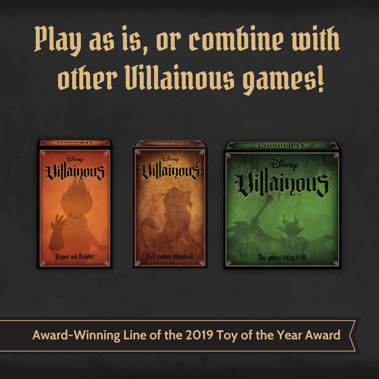 Disney Villainous Sugar Spite Tabletop Game Embrace Your Inner Villain Ages 10+