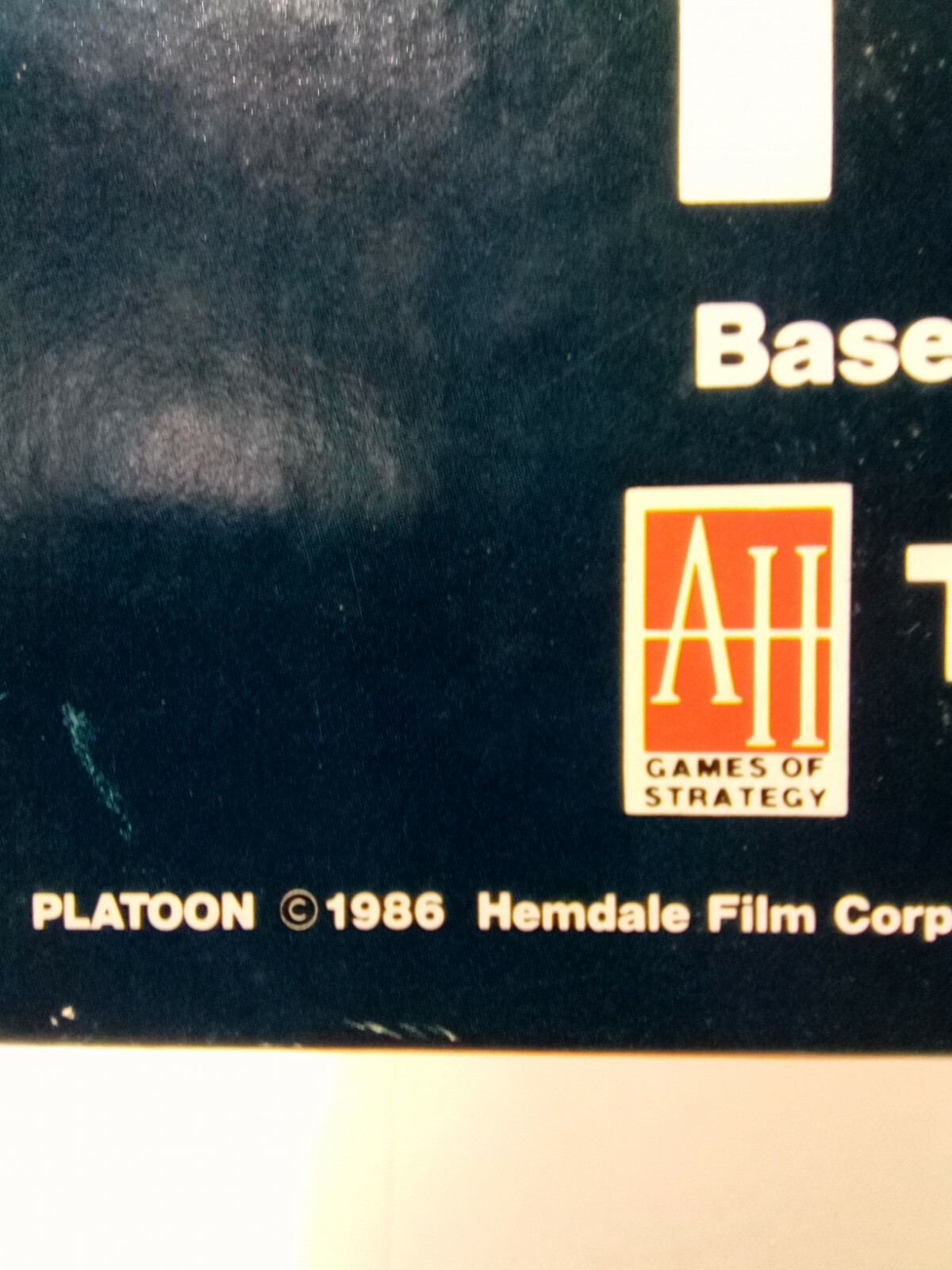 1986 Platoon The Avalon Hill Game Co. Never Used Great Graphics