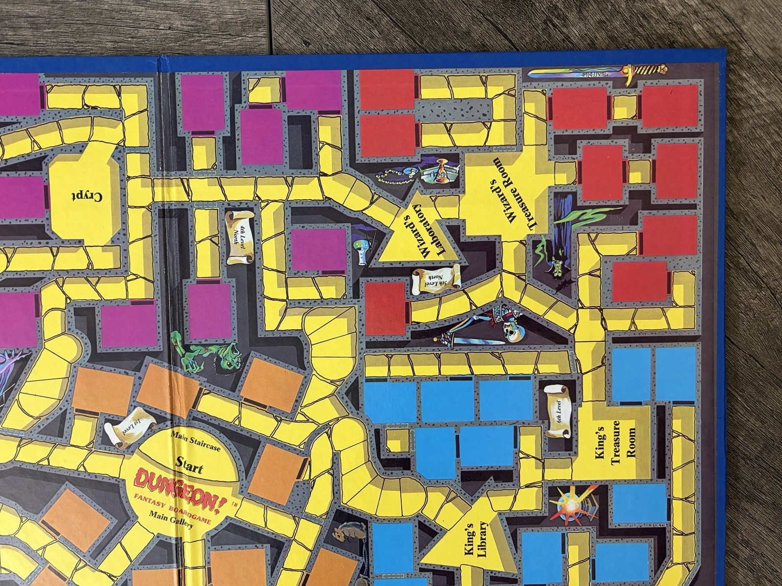 TSR Dungeon! Fantasy Board Game 1981 VTG – 100% COMPLETE & In GREAT CONDITION!!