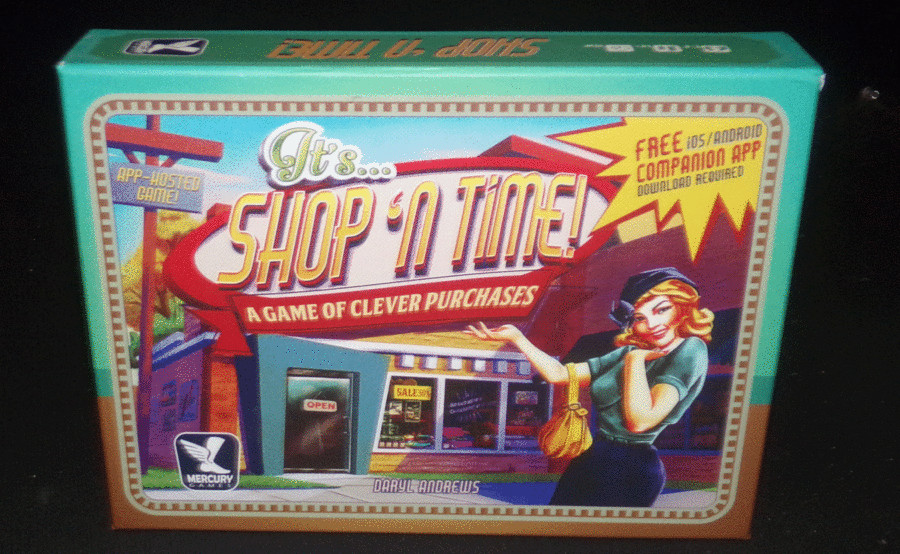 Mercury Games It’s Shop ‘N Time Family Board Game Of Clever Purchases Complete