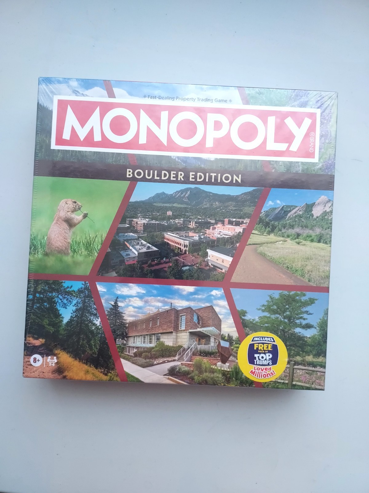 Monopoly Boulder CO Board Game USA City Edition – New & Sealed
