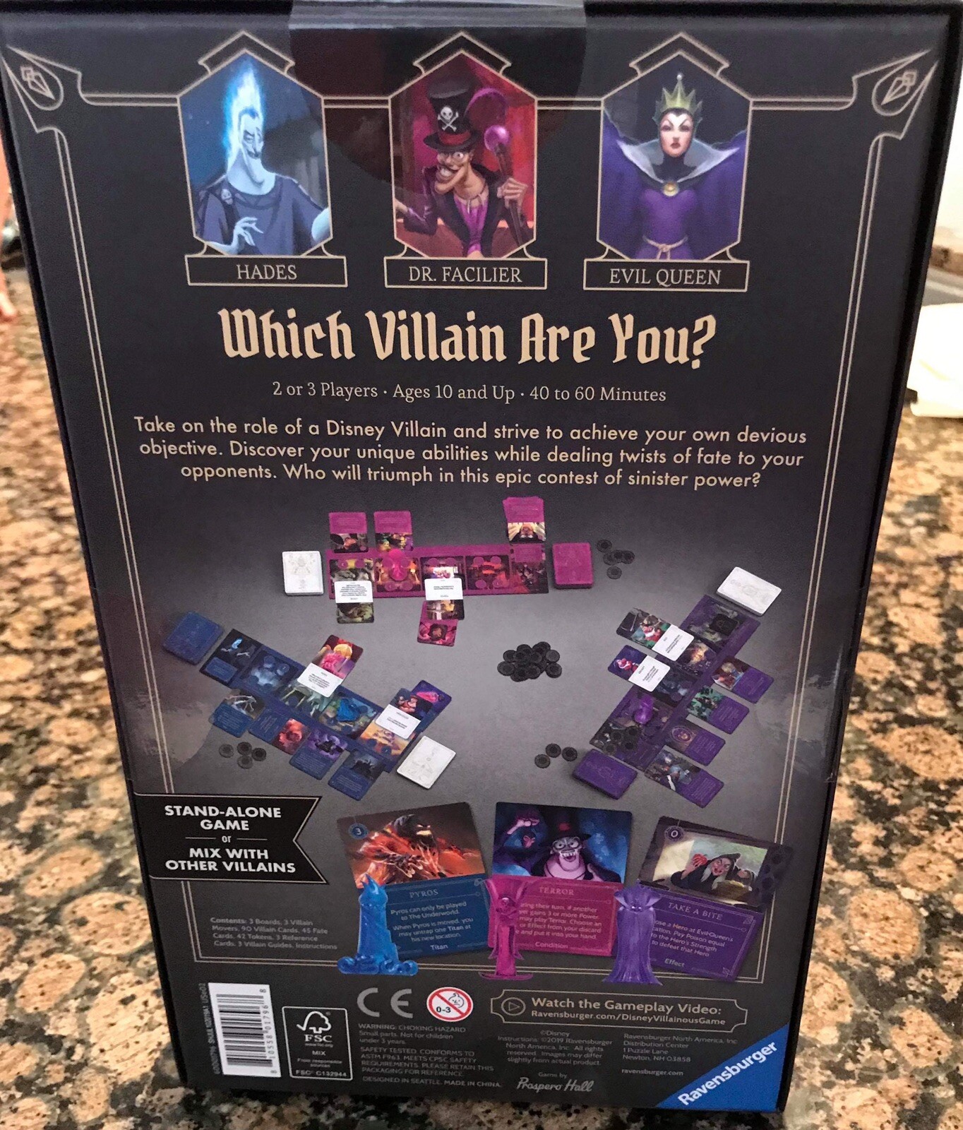 Disney Villainous Wicked To The Core – Board Game