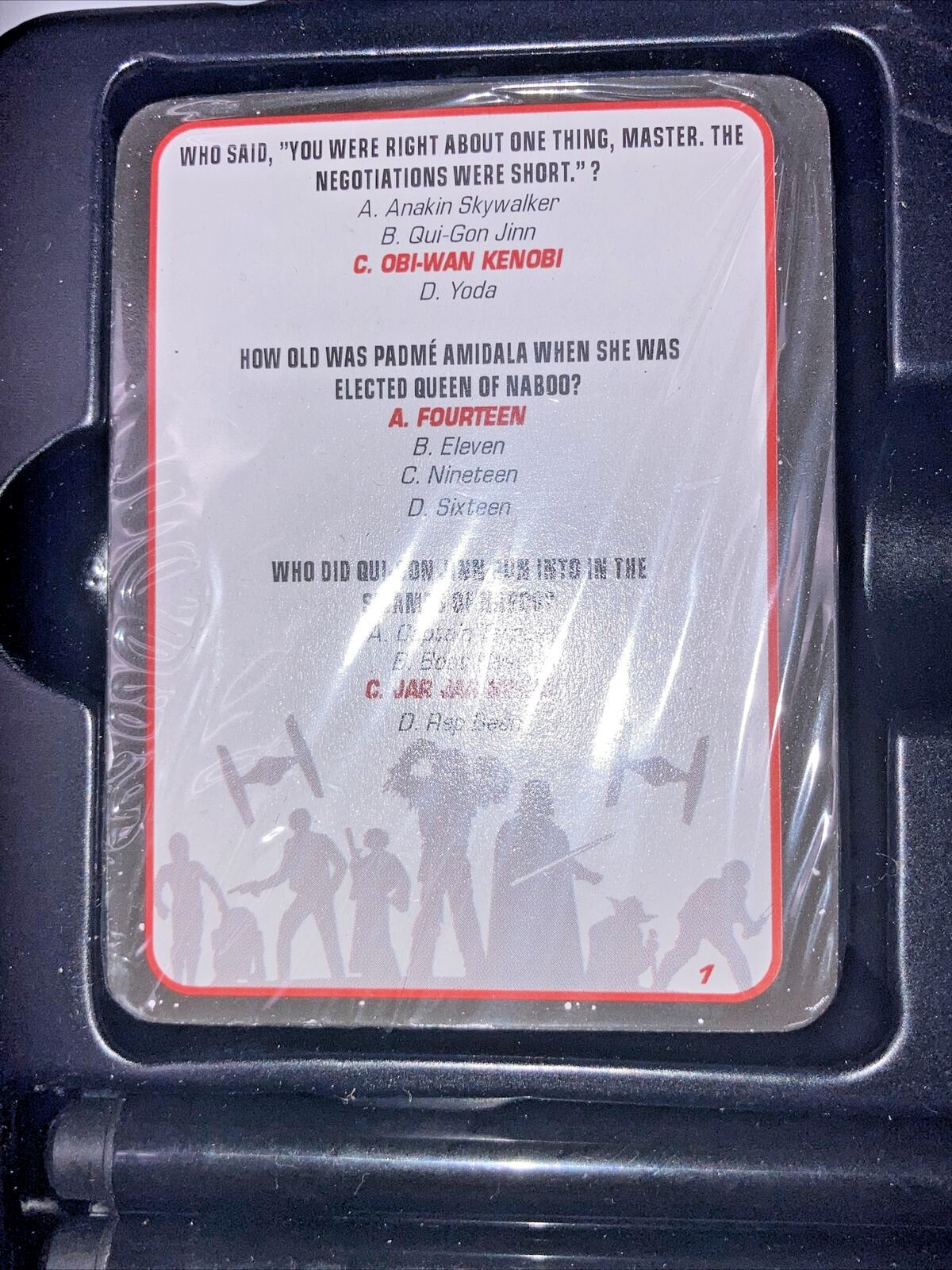 Disney Star Wars Trivia Game