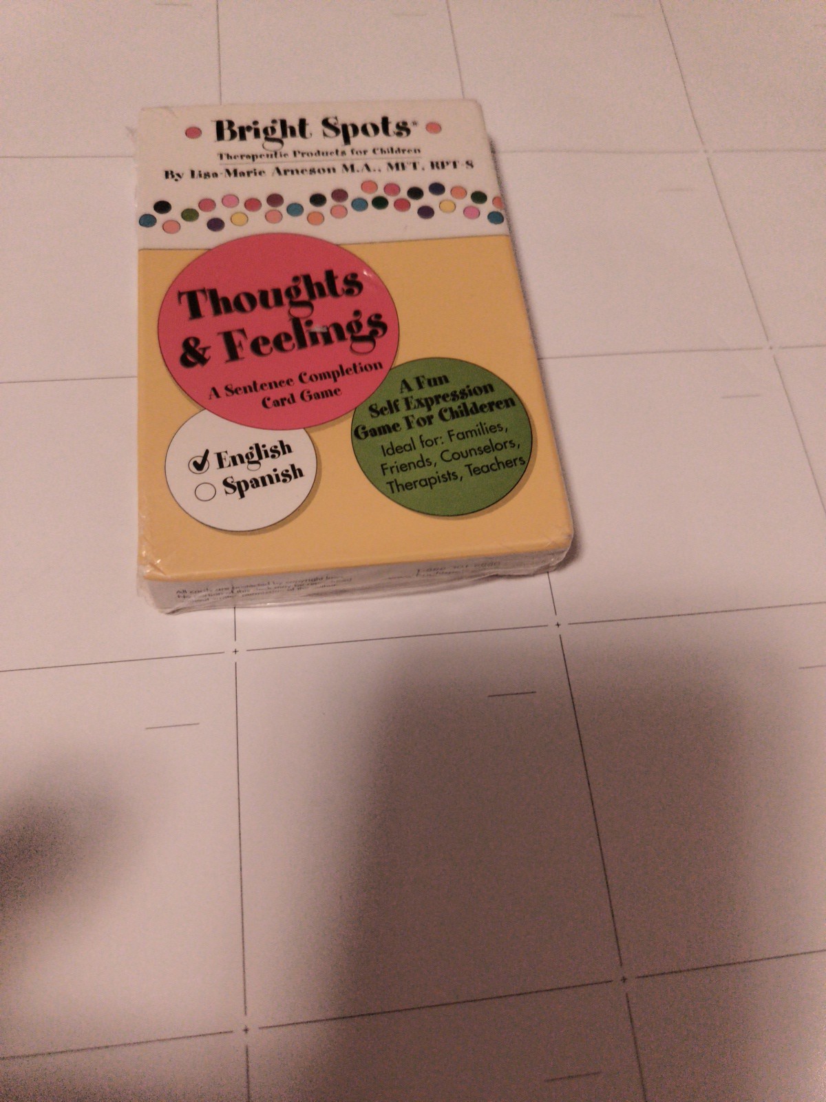 Bright Spots Thoughts And Feelings Self Expression Game Kids In English