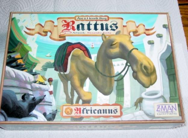 Z-Man Games – Rattus – Africanus Expansion – Black Death Board Game (EX)