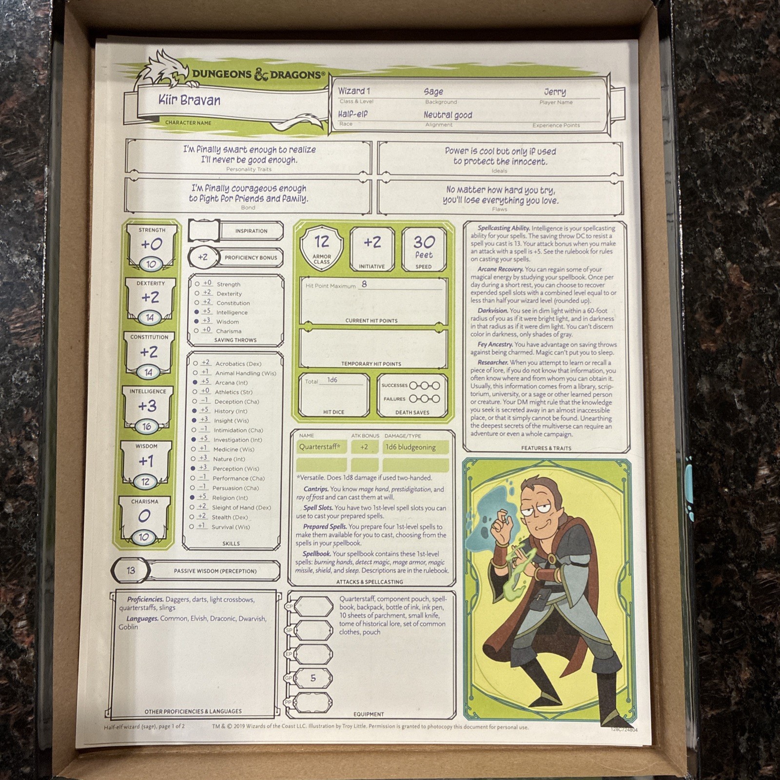 Dungeons And Dragons VS Rick And Morty D&D Tabletop Role Playing Game *No Dice