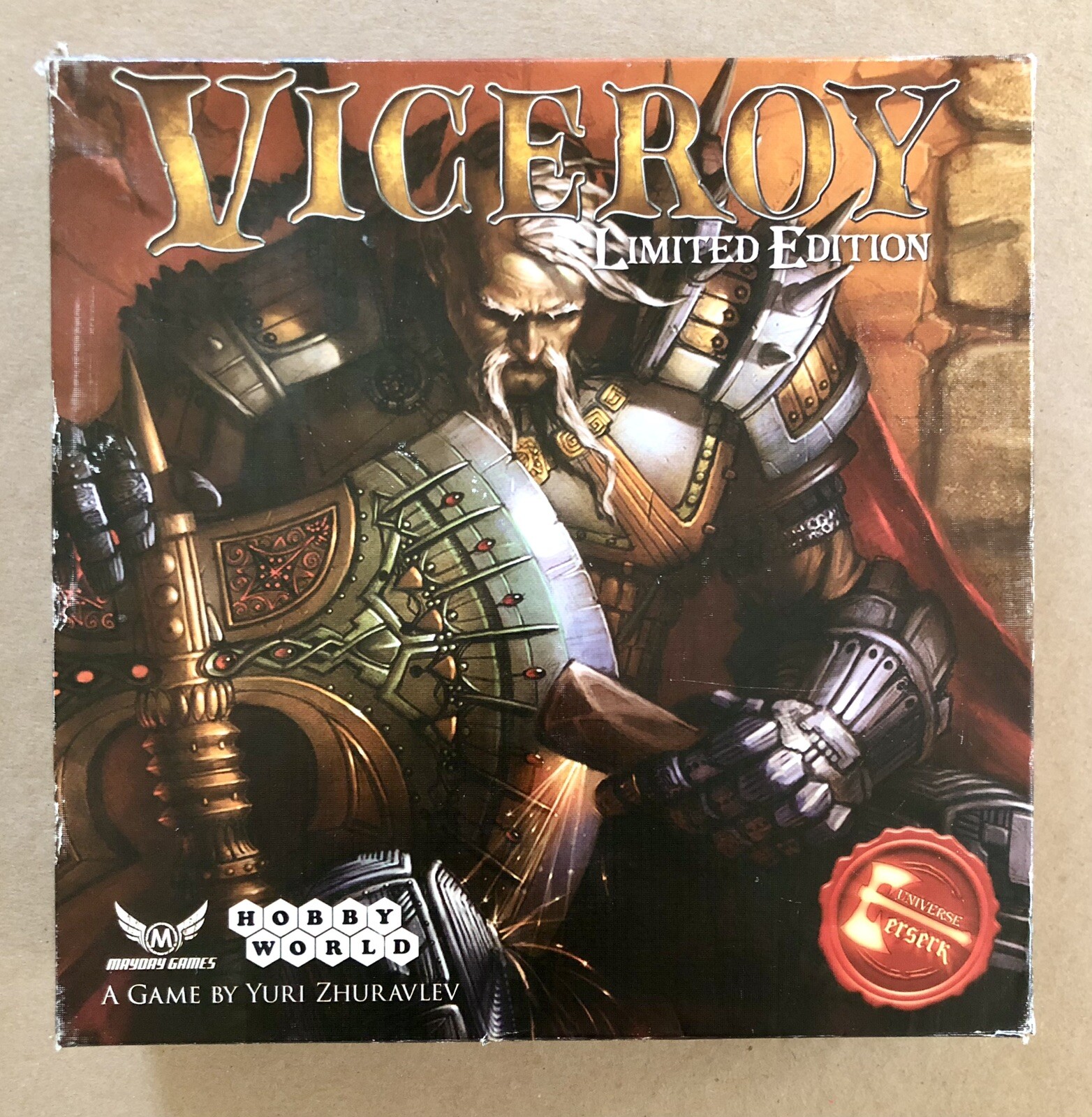 VICEROY, Limited Edition, Mayday Games, 1-4 Players, Ages 13+, Complete Set