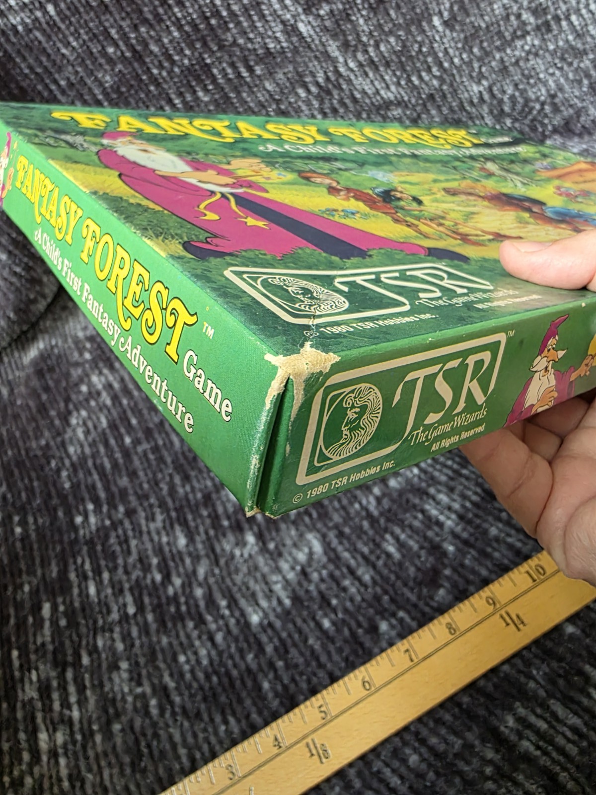 Vintage Rare TSR Fantasy Forest Board Game 1980 Complete Kids Dungeons & Dragons