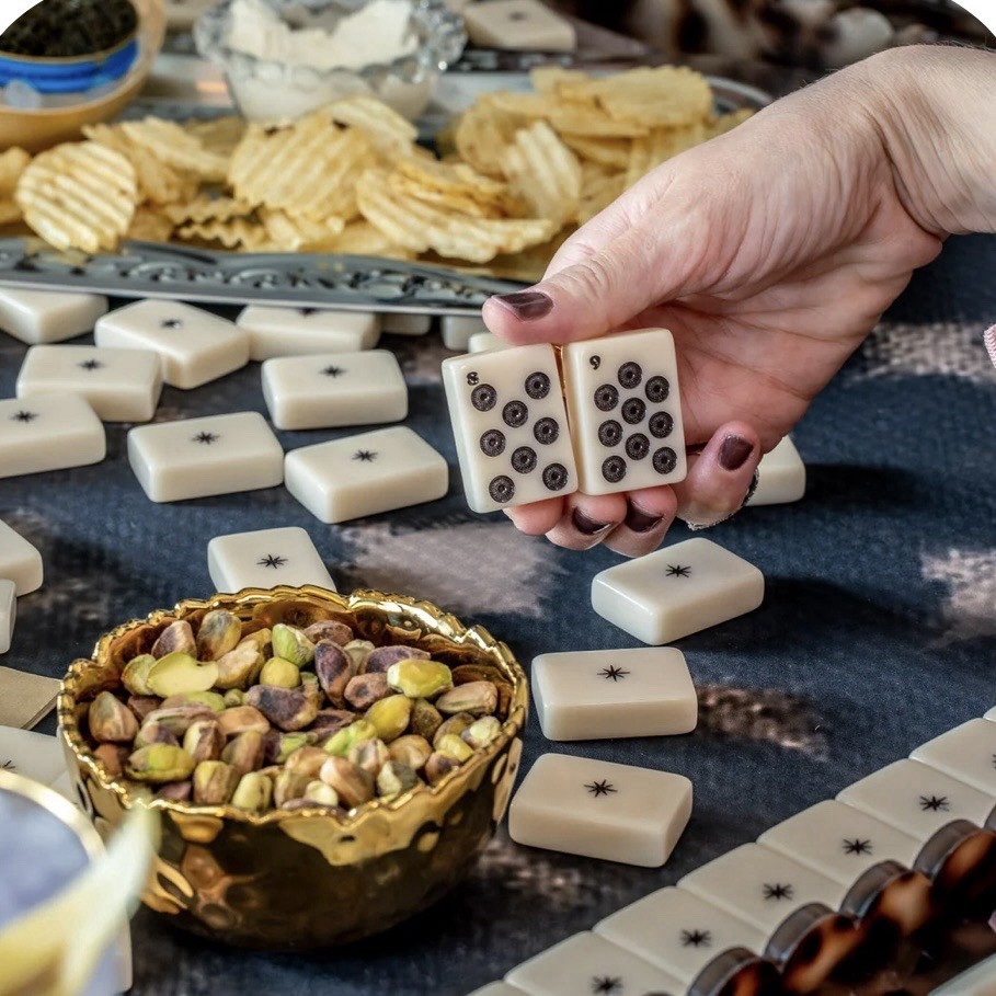 Haus No. 88 Stone & Ink Inspired American Mahjong Tiles