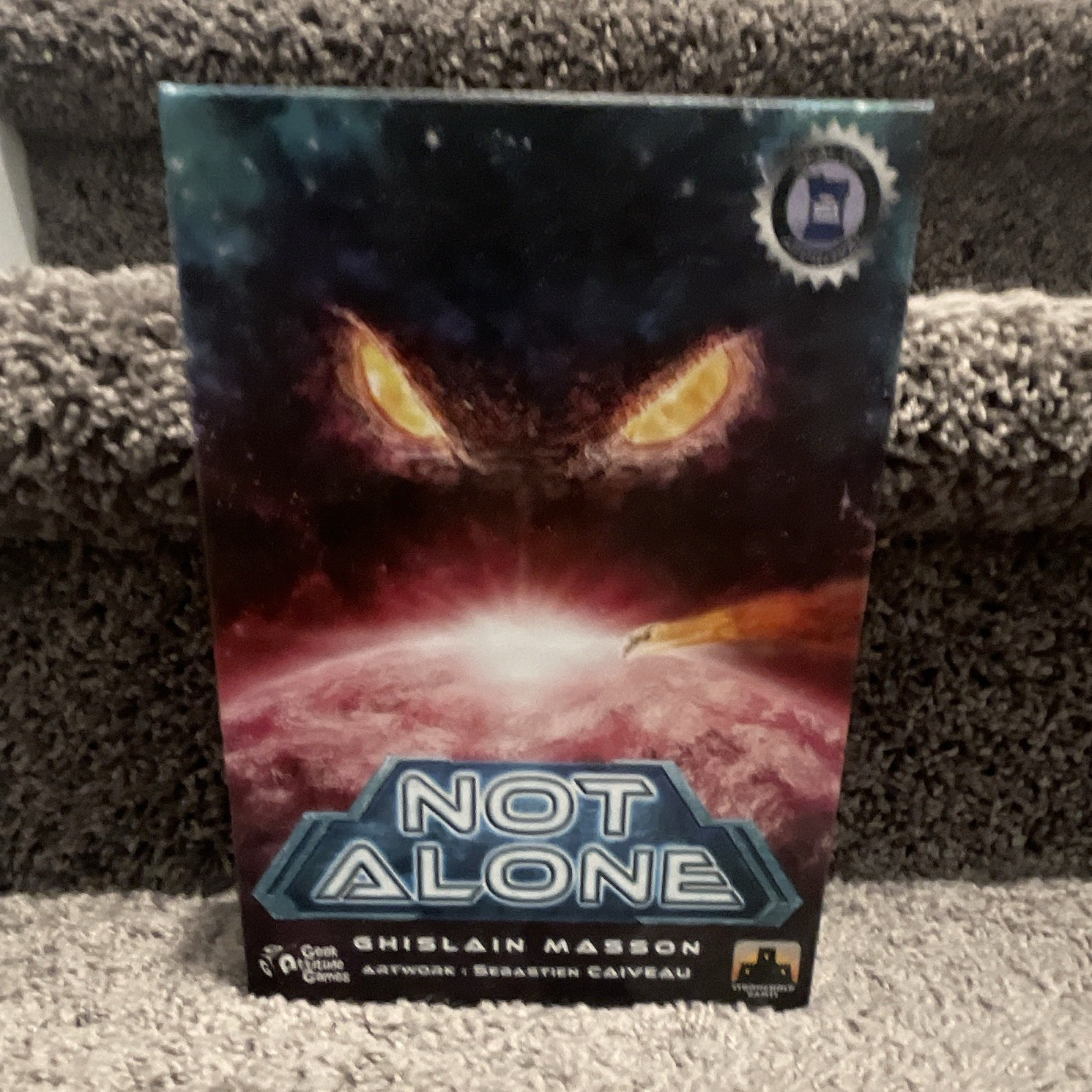 Geek Attitude Games Not Alone Space Board Game Golden Geek Award, 2+ Players