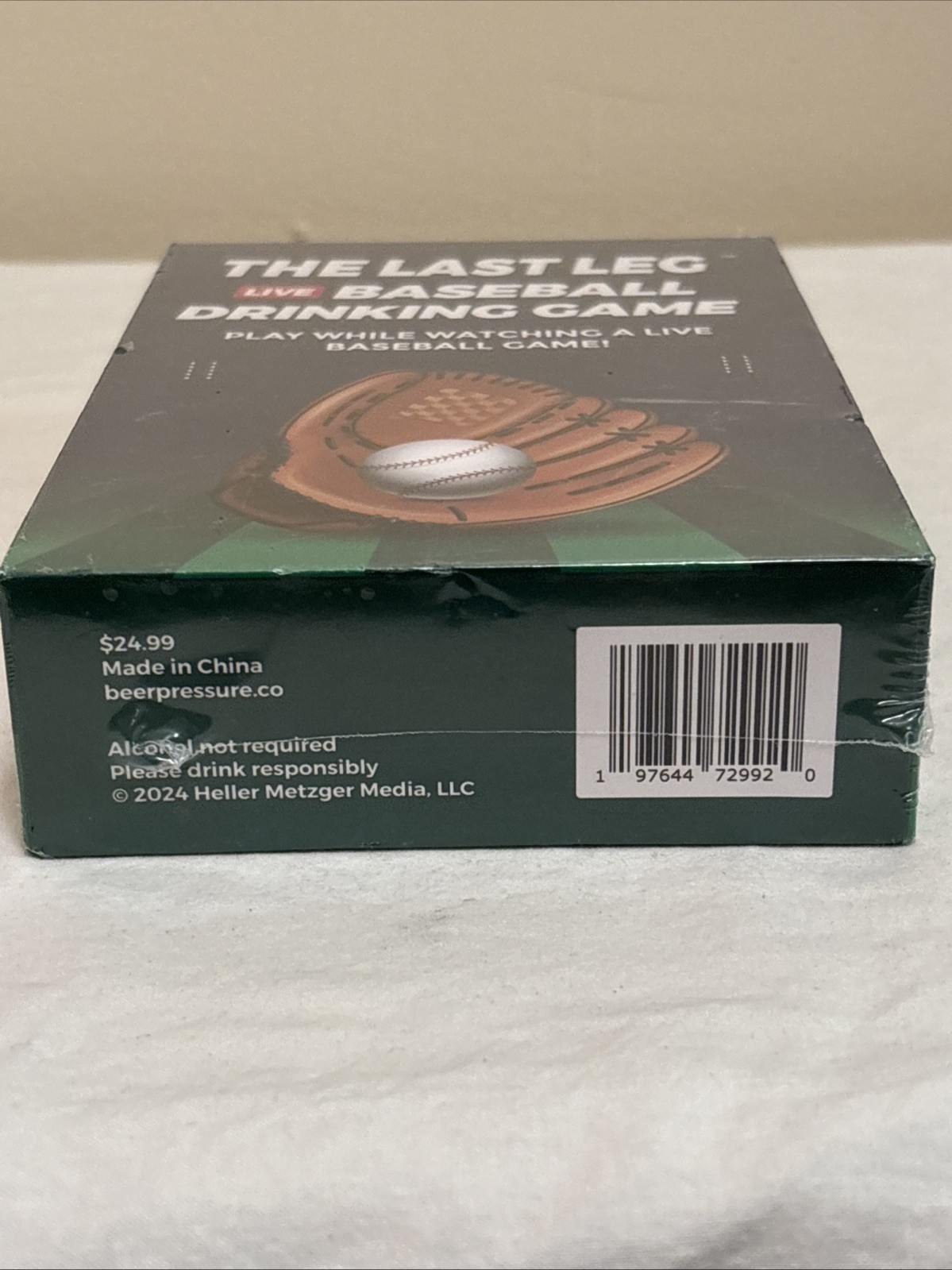 The Last Leg Live Baseball Drinking Game New Sealed