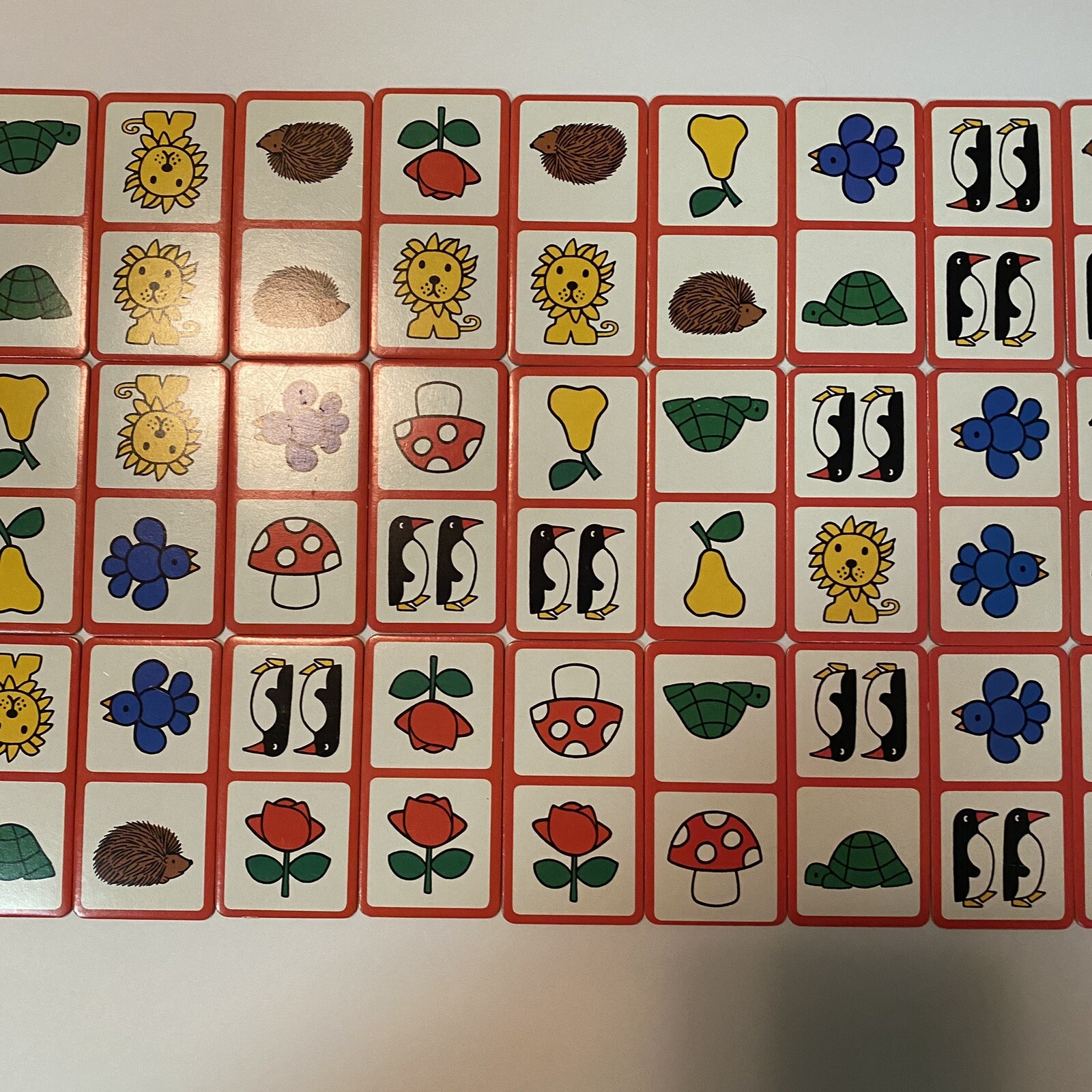 Ravensburger Vintage Picture Domino Game by Dick Bruna 1982 Age 4-8 Years Old