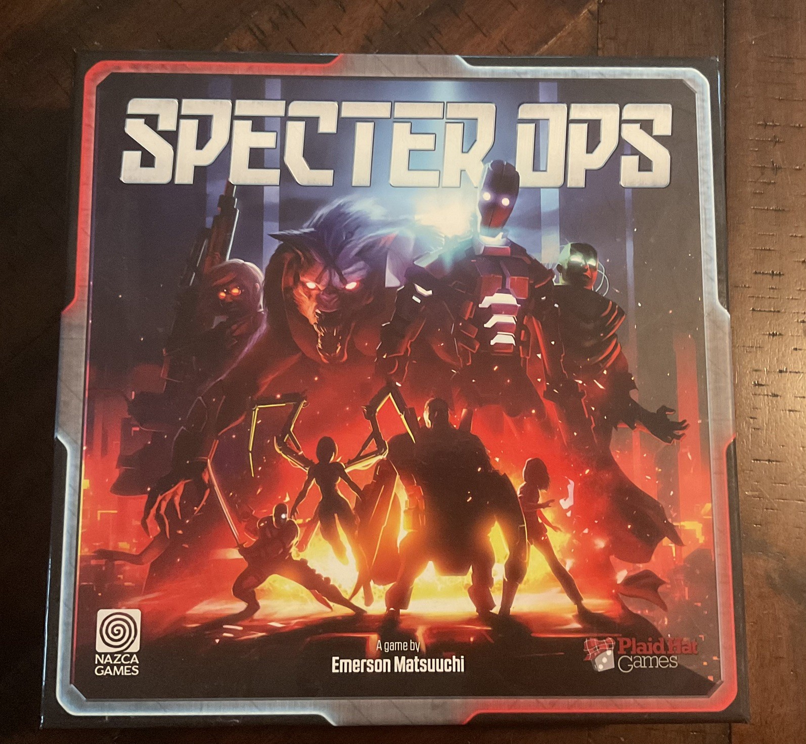 Specter Ops Board Game -Complete, VGC- Plaid Hat Games