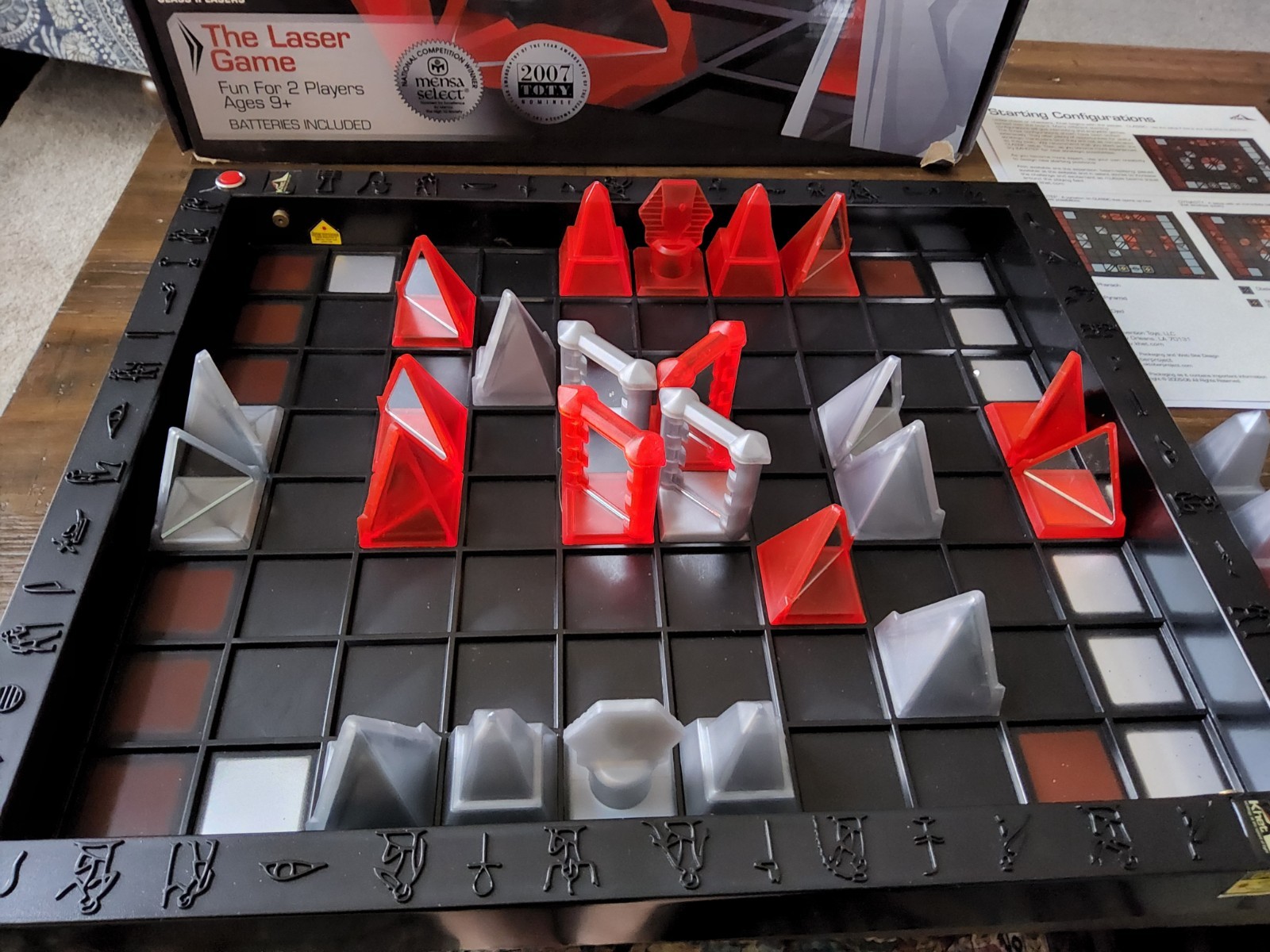 Khet Strategy At The Speed Of Light The Laser Game Mensa Select