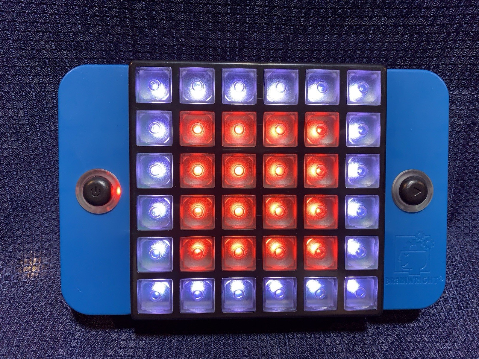 Brainwright Puzzle Bright Electronic Light Up Brainteaser Tested Works Complete
