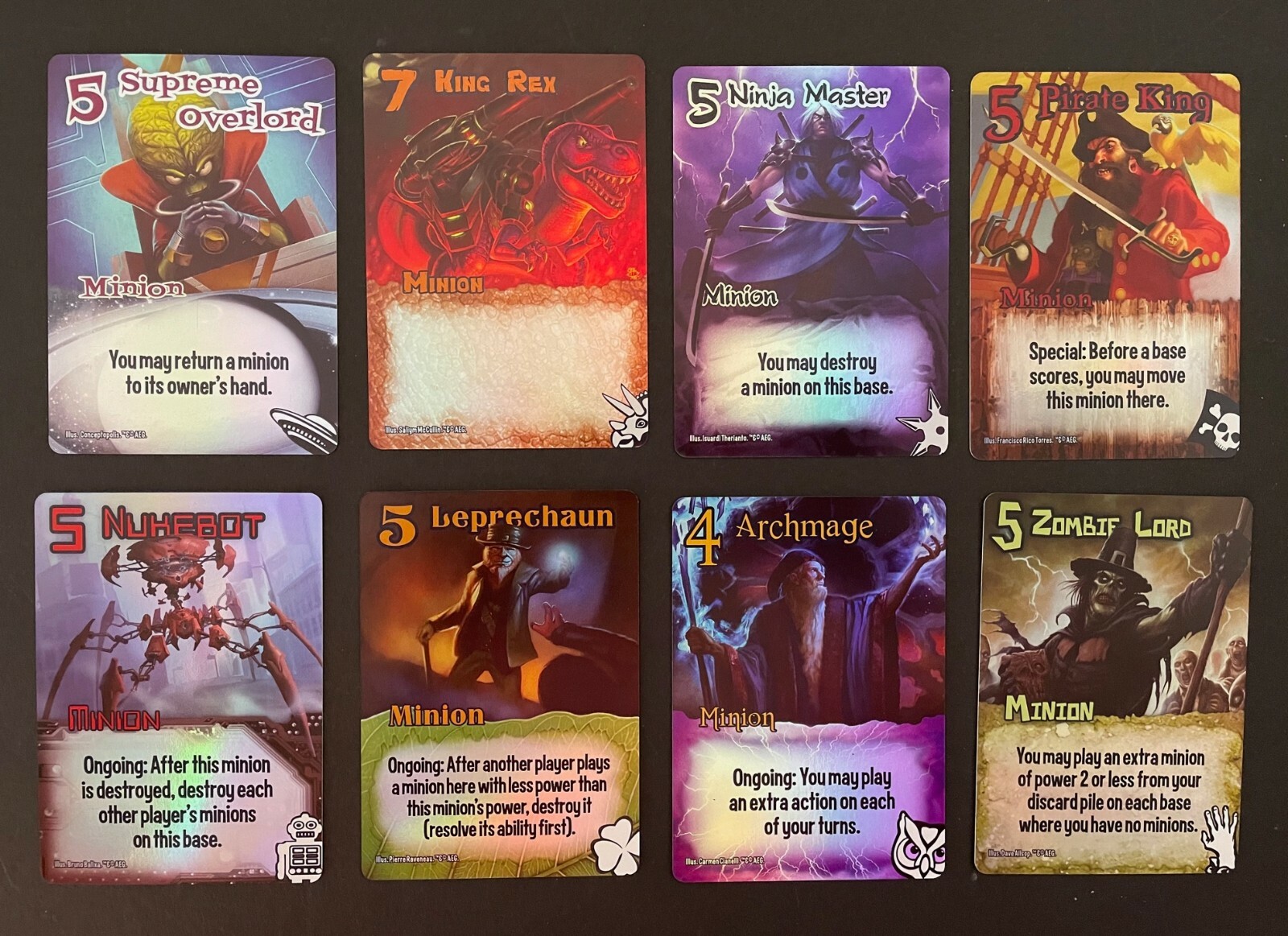 Smash Up Foil Leaders Promo Pack 1 – NEW