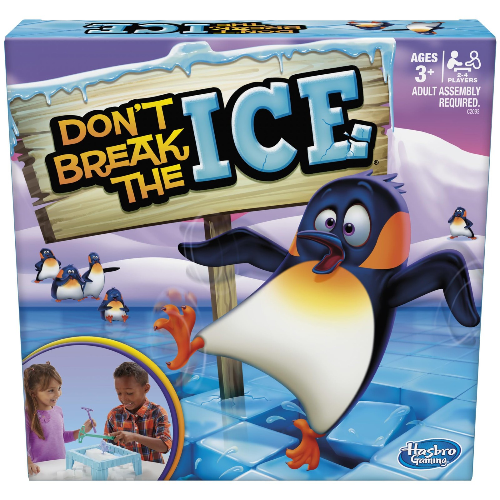 Hasbro Dont Break The Ice Game, Classic Version for Ages 3+ Years, 2-4 Players