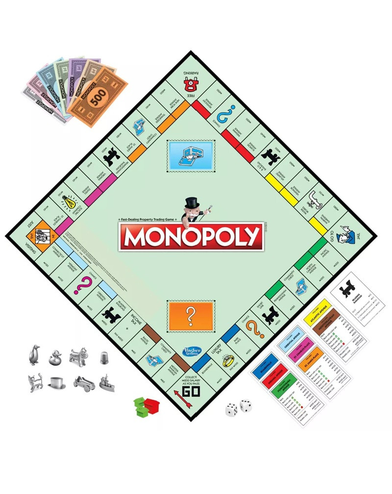 Hasbro Monopoly Board Game Classic – Sealed / NEW – BUY MORE & SAVE!!!