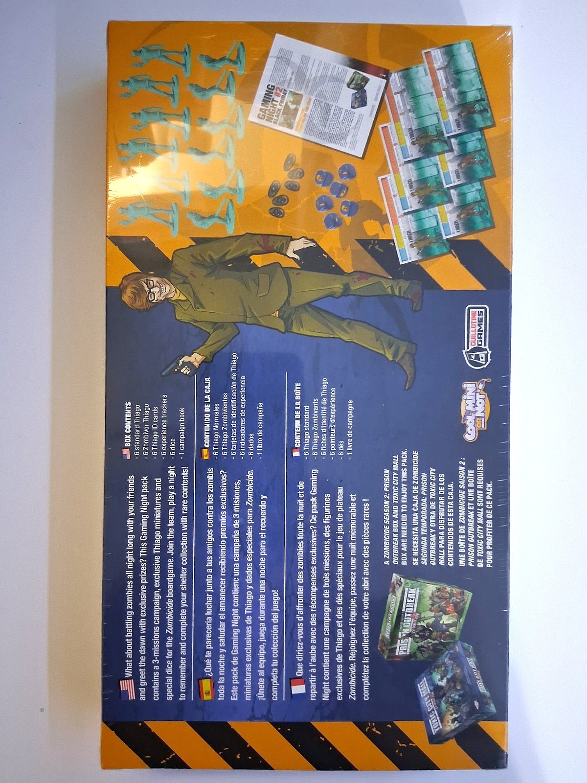 Zombicide Gaming Night #2 Black Friday Campaign Pack NEW SEALED CMON