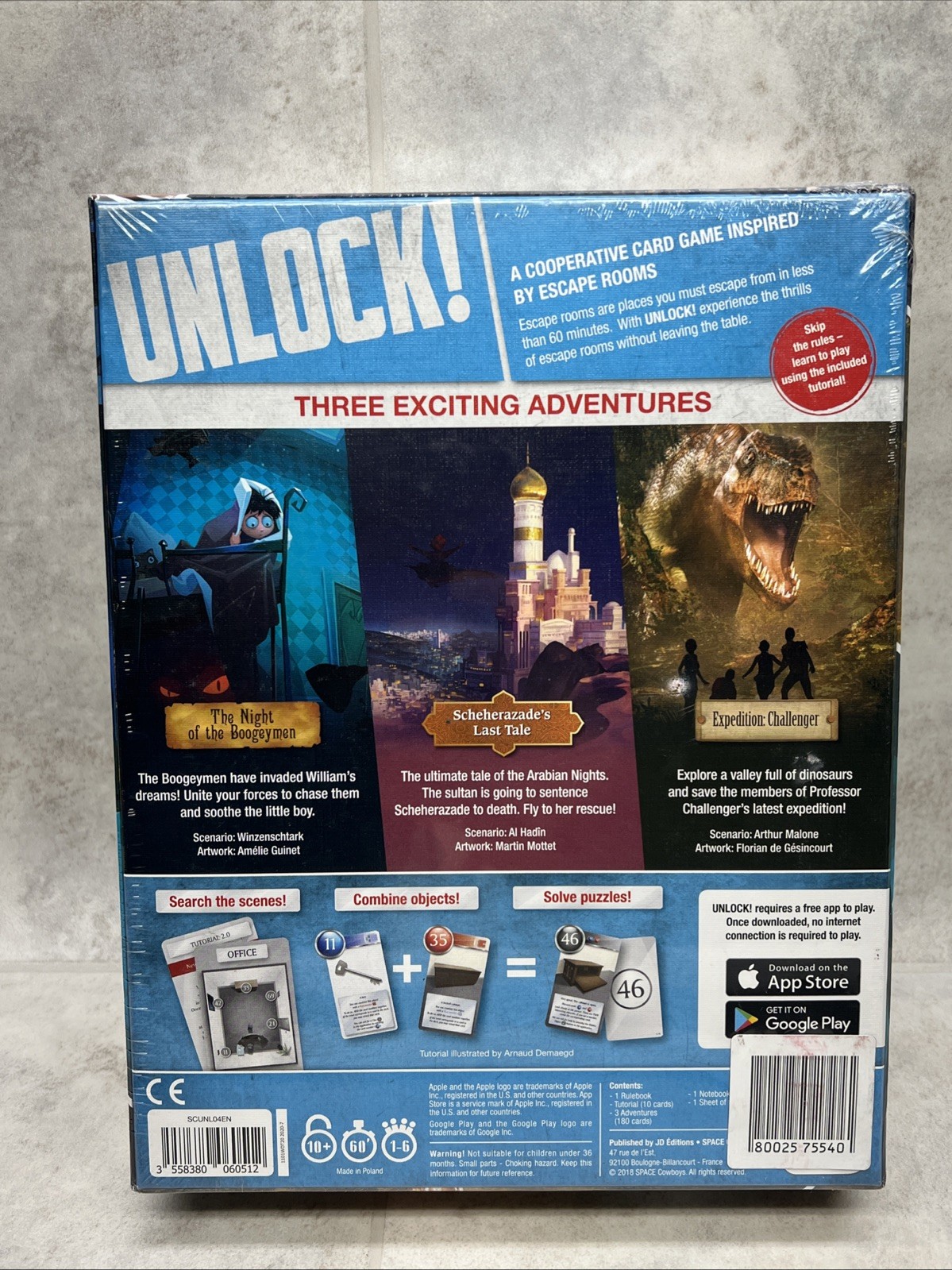 New – Space Cowboys Unlock! Exotic Adventures – Ages 10+ | 1-6 players