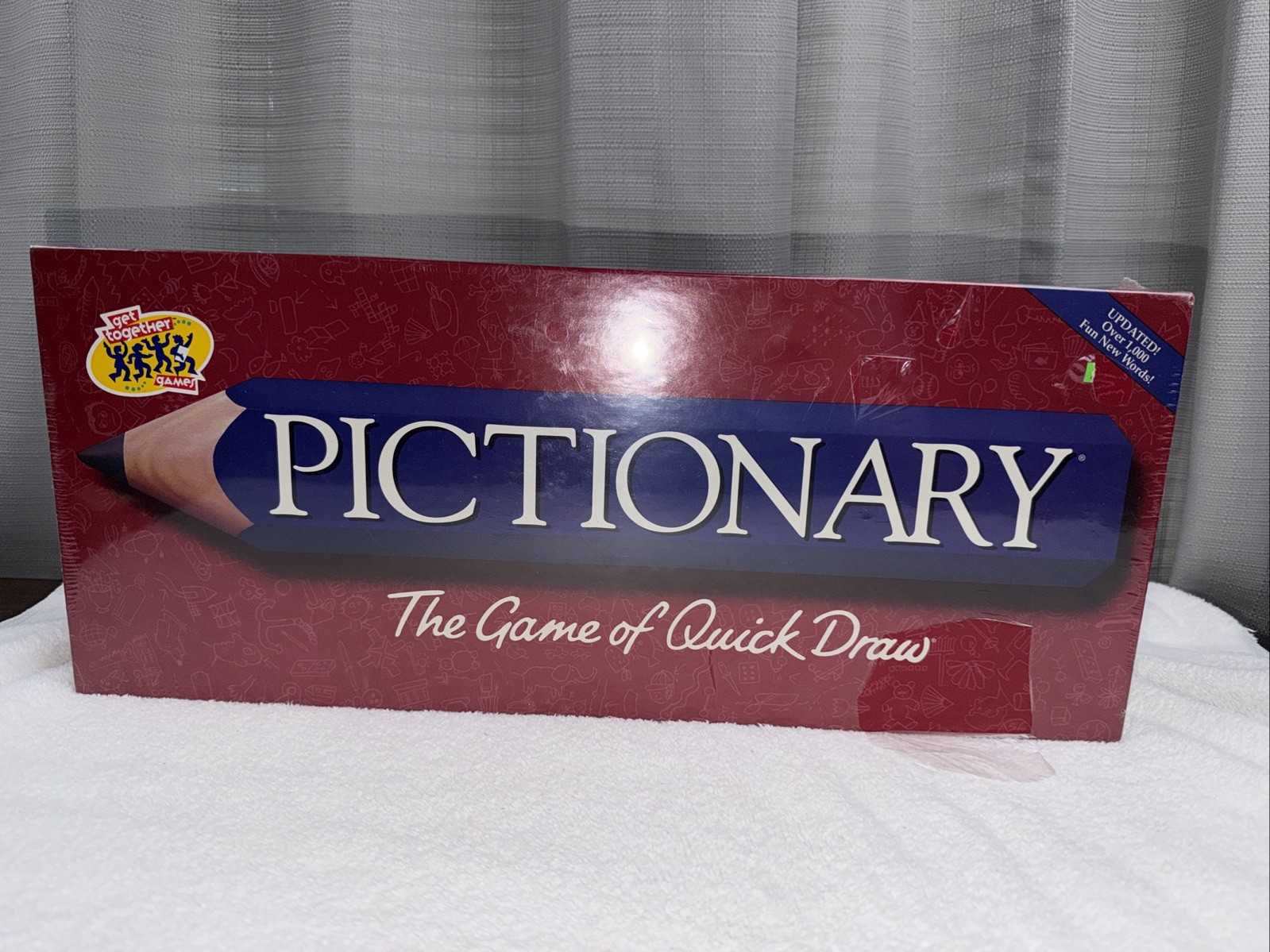 Vintage Pictionary 1993- 1997 Edition NEW SEALED Milton Bradley Board Game USA