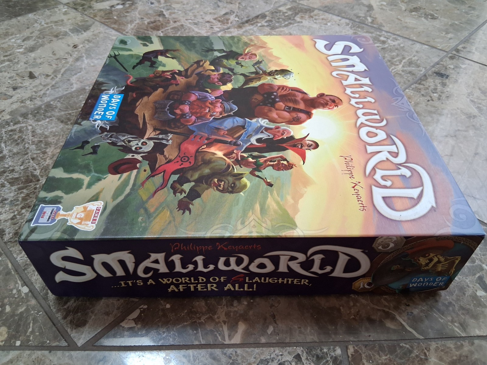 SMALL WORLD Board Game By Fantasy Philippe Keyaerts Days of Wonder EXCELLENT!