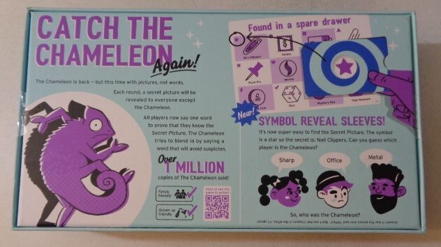 Big Potato The Chameleon Picture Edition – A Fun Family Board Game NEW sealed