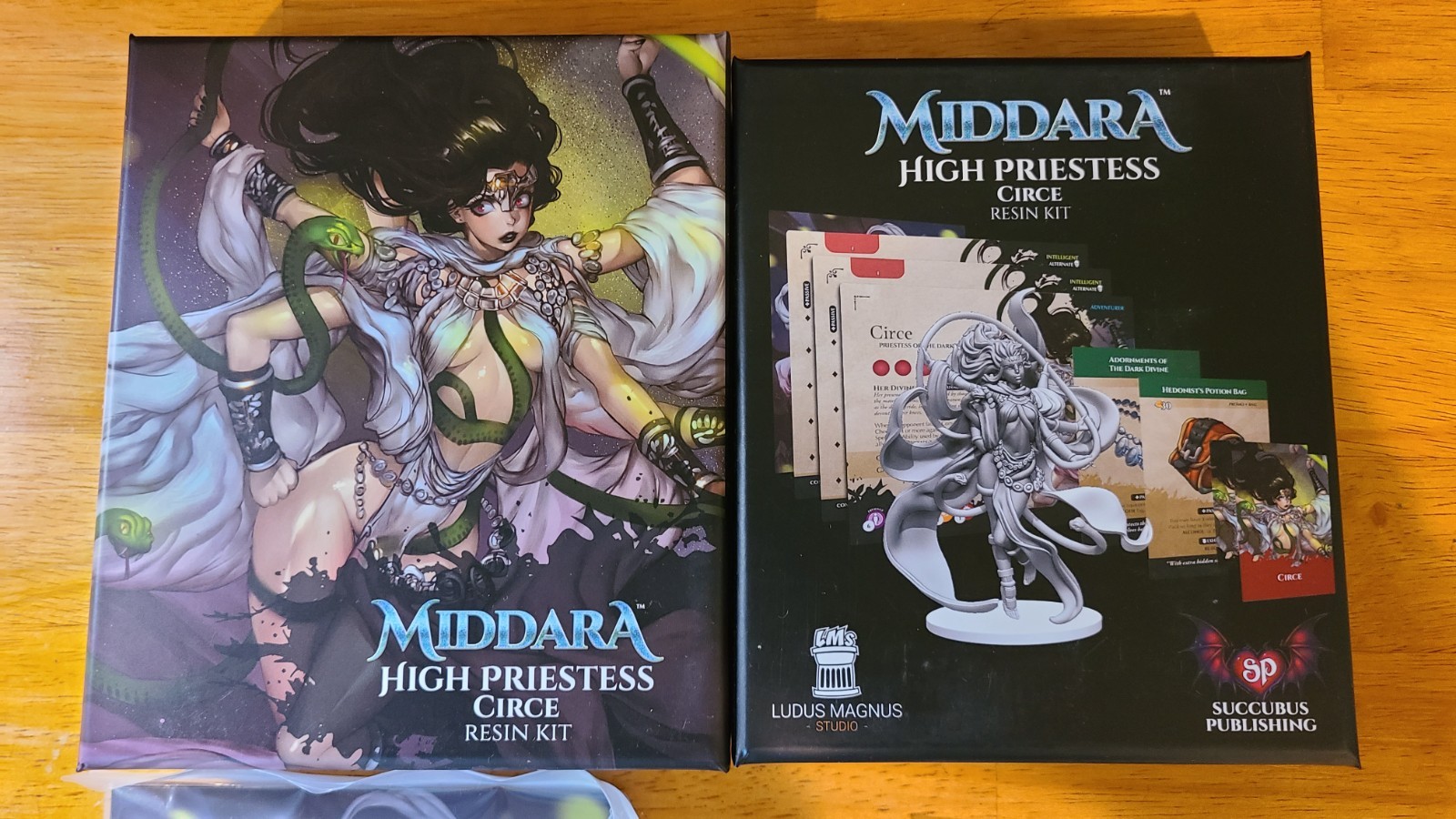 Middara Unintentional Malum High Priestess Circe Resin Kit – Succubus Publishing