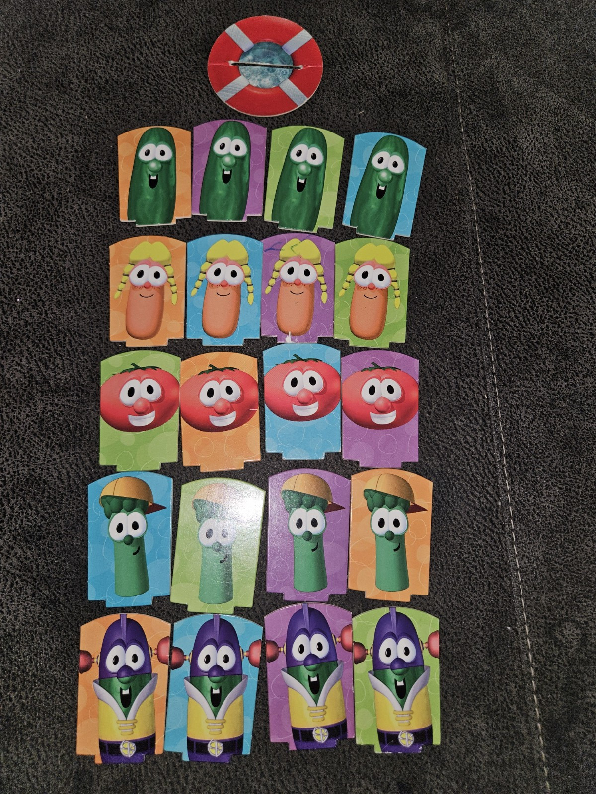 Vtg 1999 VeggieTales Don’t Sink in the Sink Game Talicor Replacement Characters