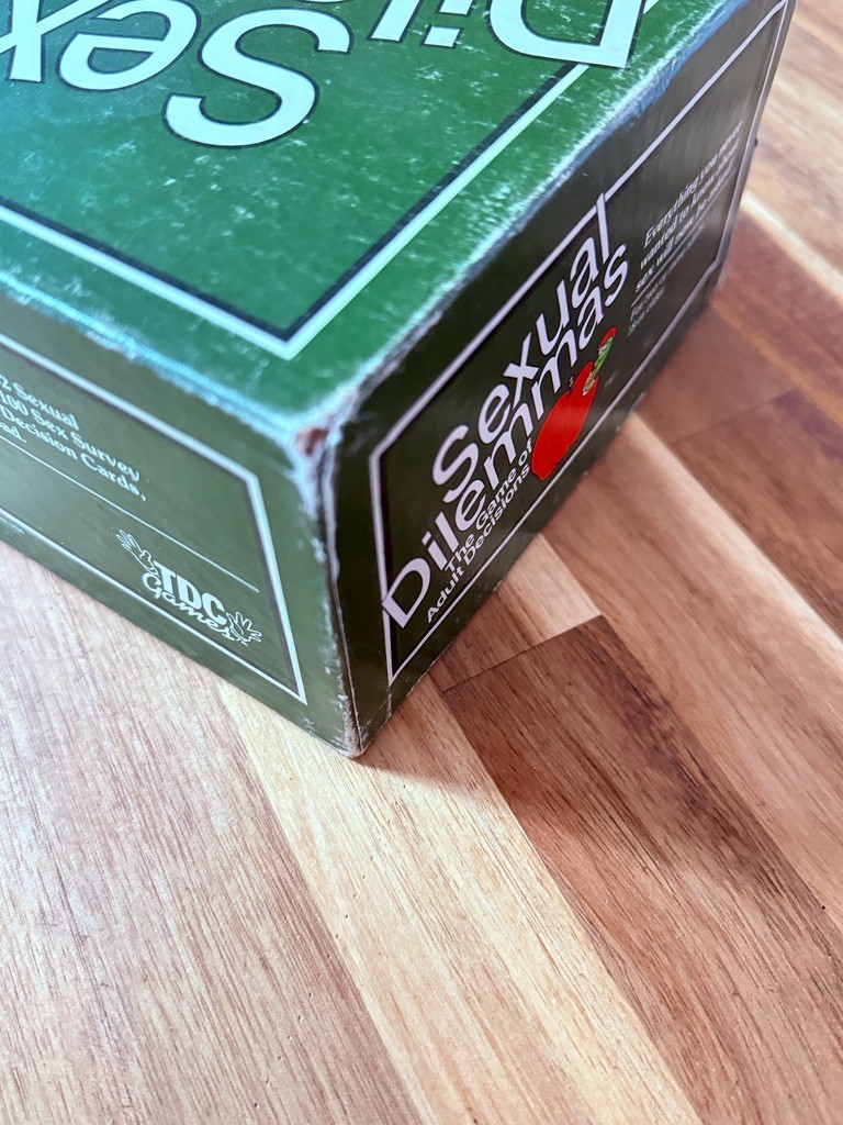 Sexual Dilemmas Adult Party Board Game Complete Vintage TDC Games