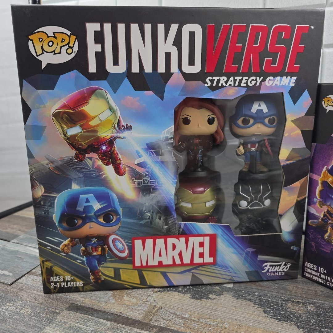 MARVEL FUNKOVERSE STRATEGY GAME 100 PLUS EXPANSION 101 CHASE THANOS NEW SEALED